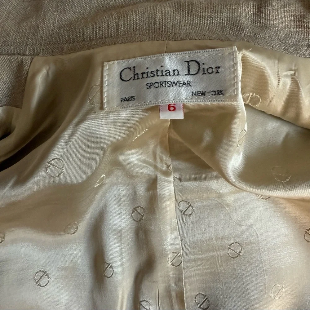 Dior vintage 1970’s Beige Women's Blazer